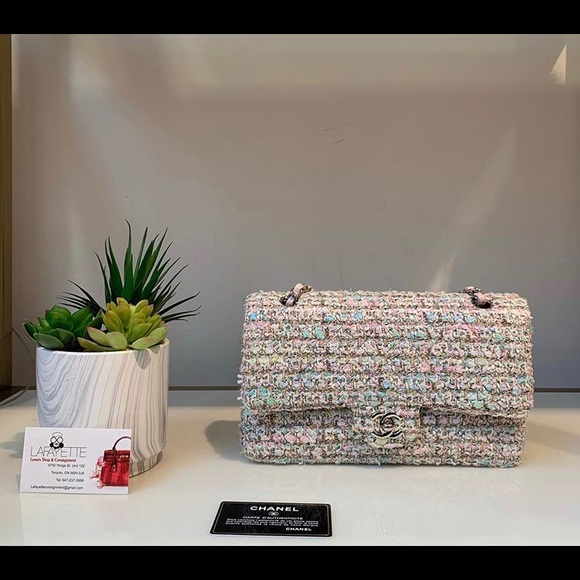 Chanel tweed double flap - Picture 1 of 1